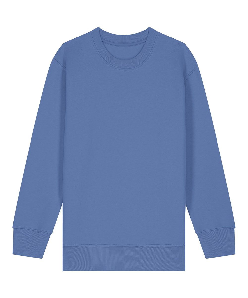 Bright Blue Kids Mini Changer 2.0 iconic crew neck sweatshirt (STSK181)