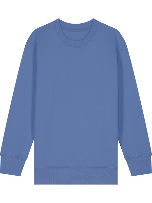 Bright Blue Kids Mini Changer 2.0 iconic crew neck sweatshirt (STSK181)