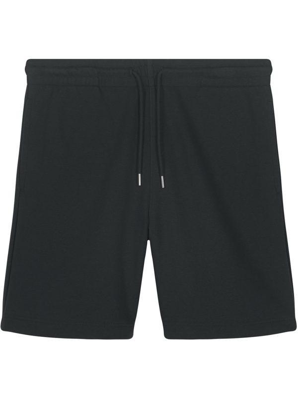 Black Unisex Trainer 2.0 jogger shorts (STBU186)