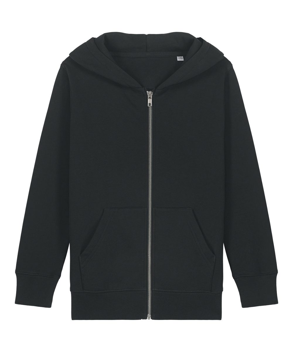 Black Kids Mini Cultivator 2.0 iconic zip-thru hoodie sweatshirt (STSK182)