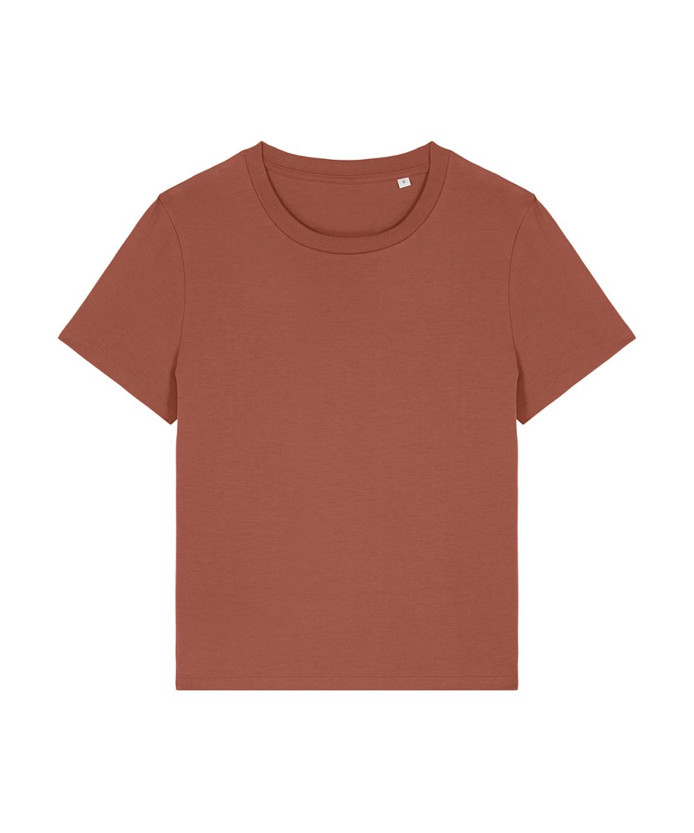 Heritage Brown Women’s Stella Muser iconic t-shirt (STTW172)