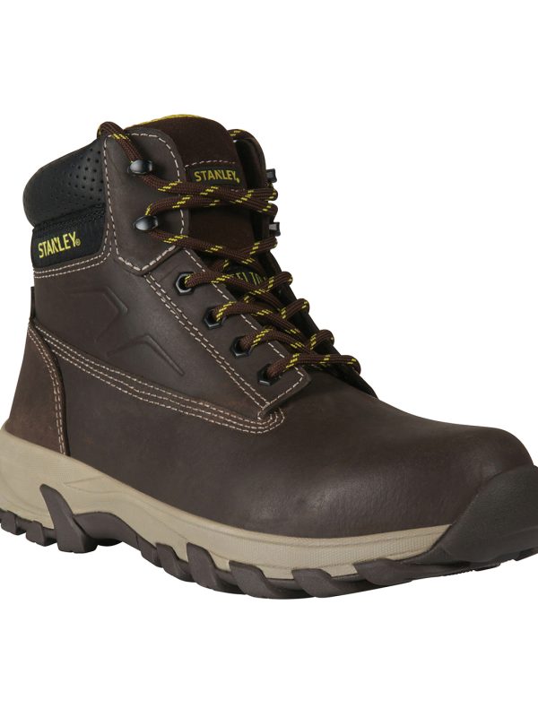 Brown Stanley tradesman boot