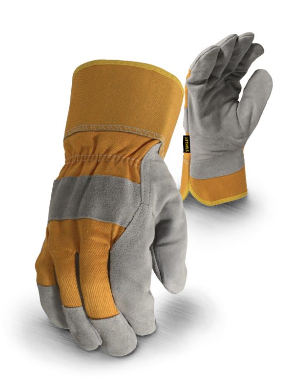 Grey/Yellow Stanley winter rigger gloves