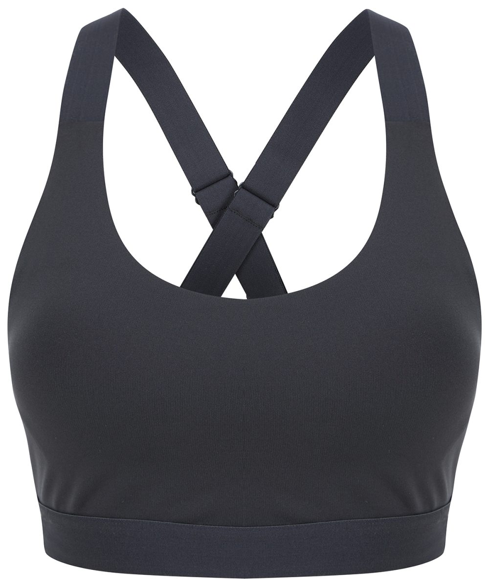 Charcoal Grey Medium impact core bra