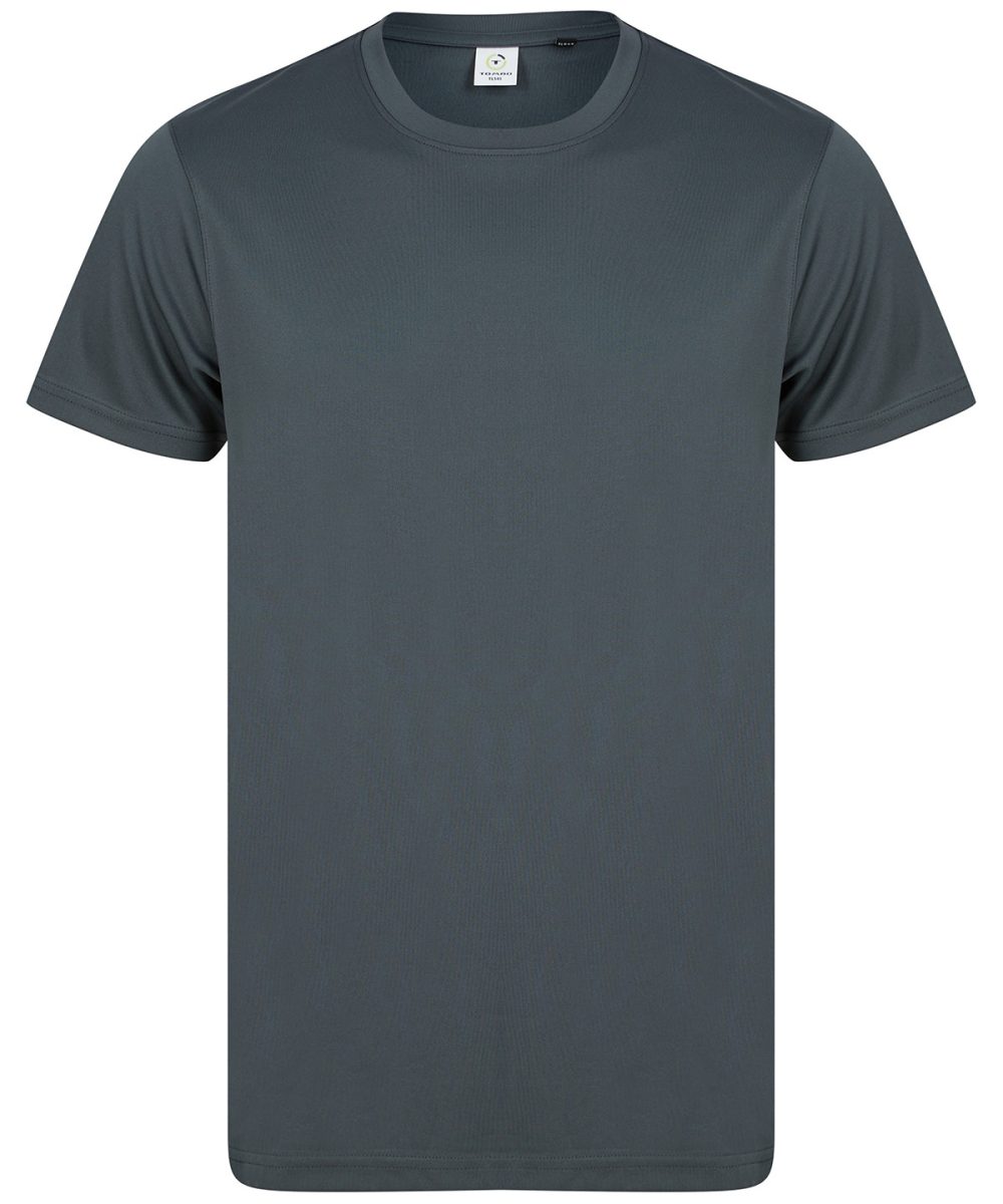 Charcoal Recycled performance T