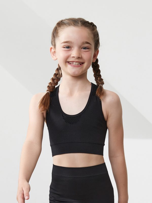 Kids seamless crop top