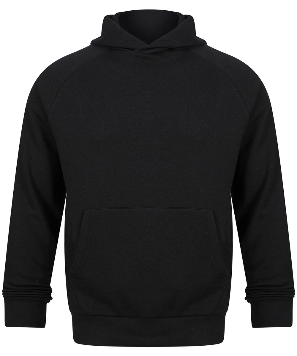 Black Unisex athleisure hoodie