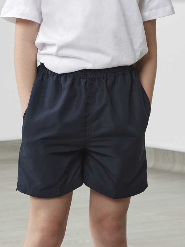 Kids track shorts