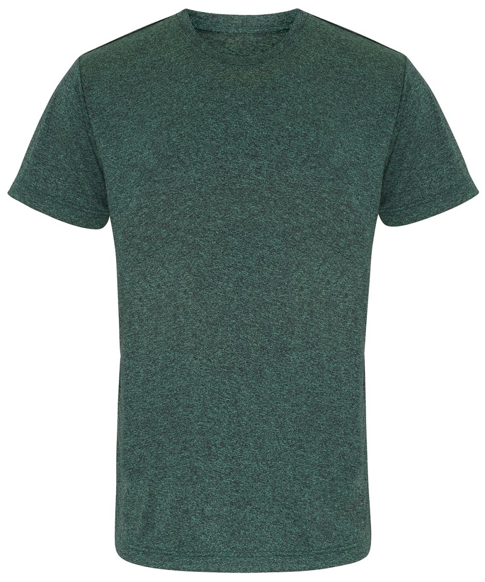 Forest Green/ Black Melange TriDri® performance t-shirt