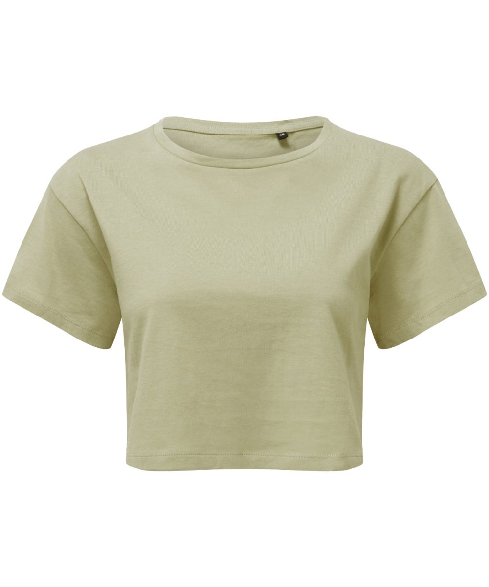 Sage Green Women's TriDri® crop top