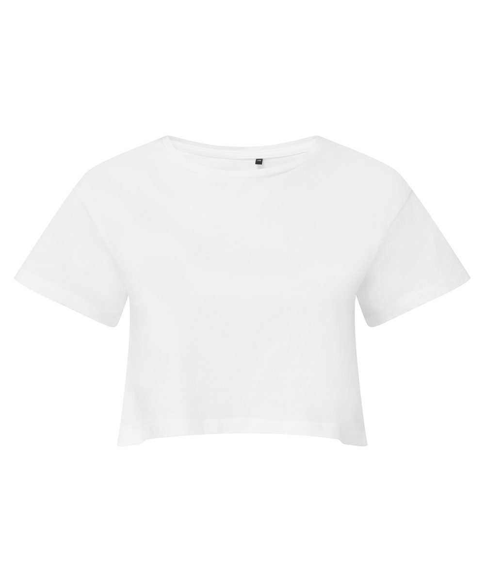 White Women's TriDri® crop top