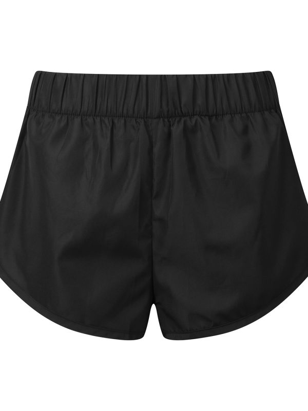 Black Women's TriDri® running shorts