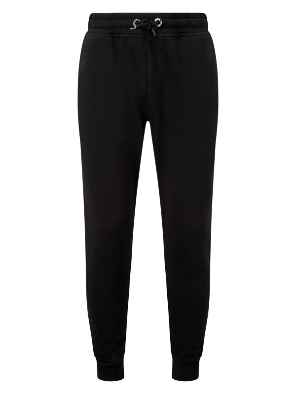 Black TriDri® fitted joggers