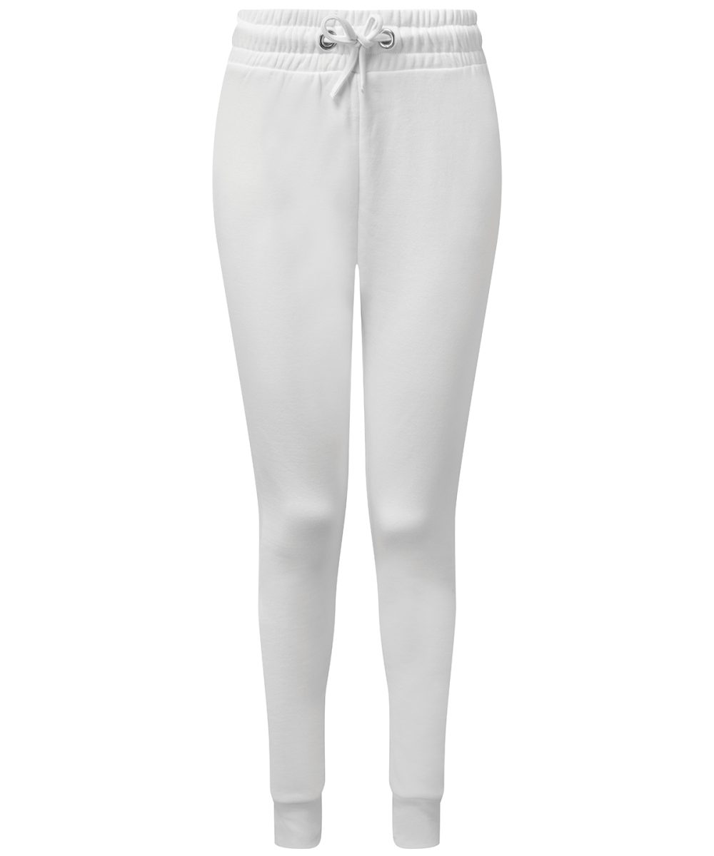 White Women's TriDri® fitted joggers