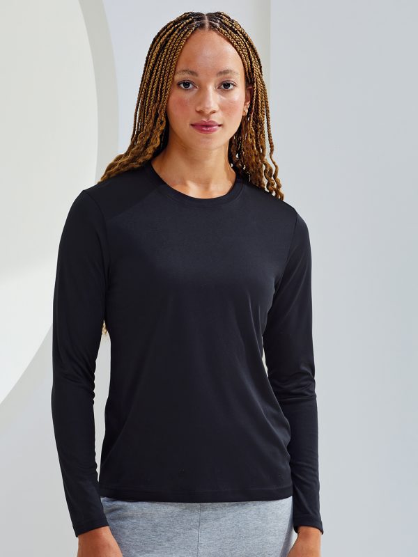 Women's TriDri® long sleeve performance t-shirt