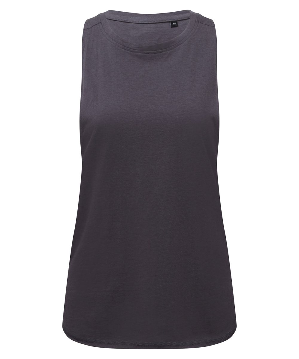 Charcoal Women's TriDri® organic tank top