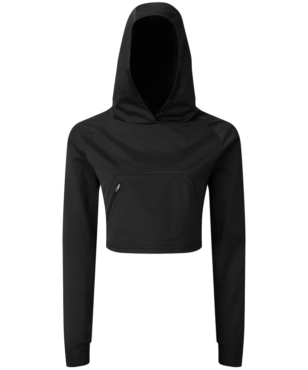 Black Women's TriDri® cropped jacket