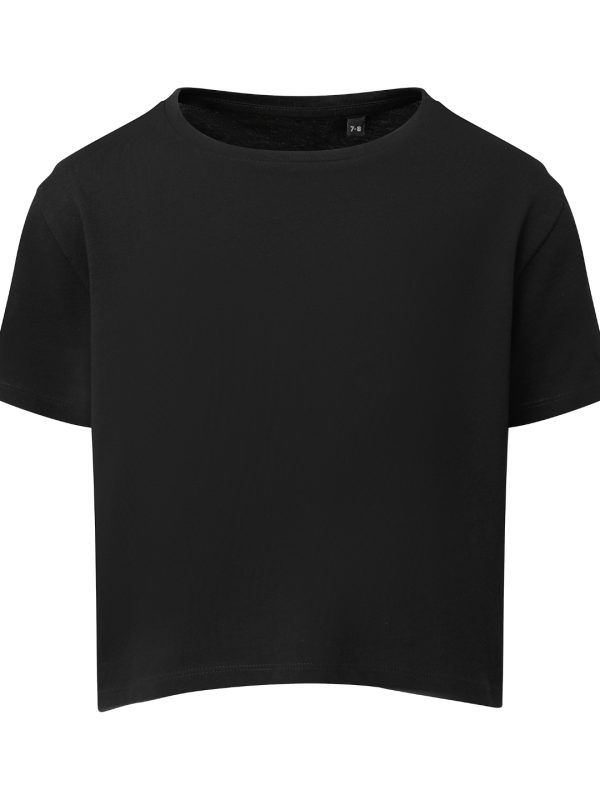 Black Kids TriDri® boxy tee