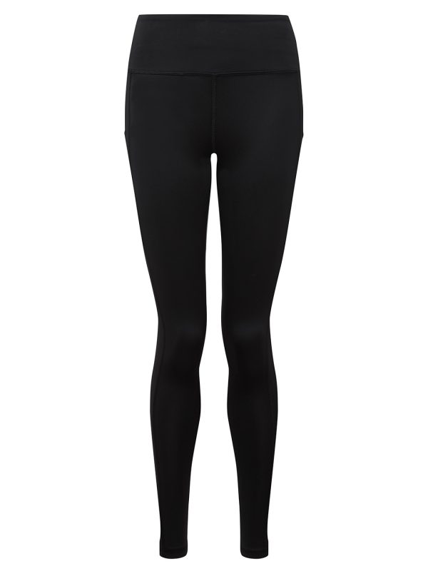 Black Women’s TriDri® performance leggings with pockets