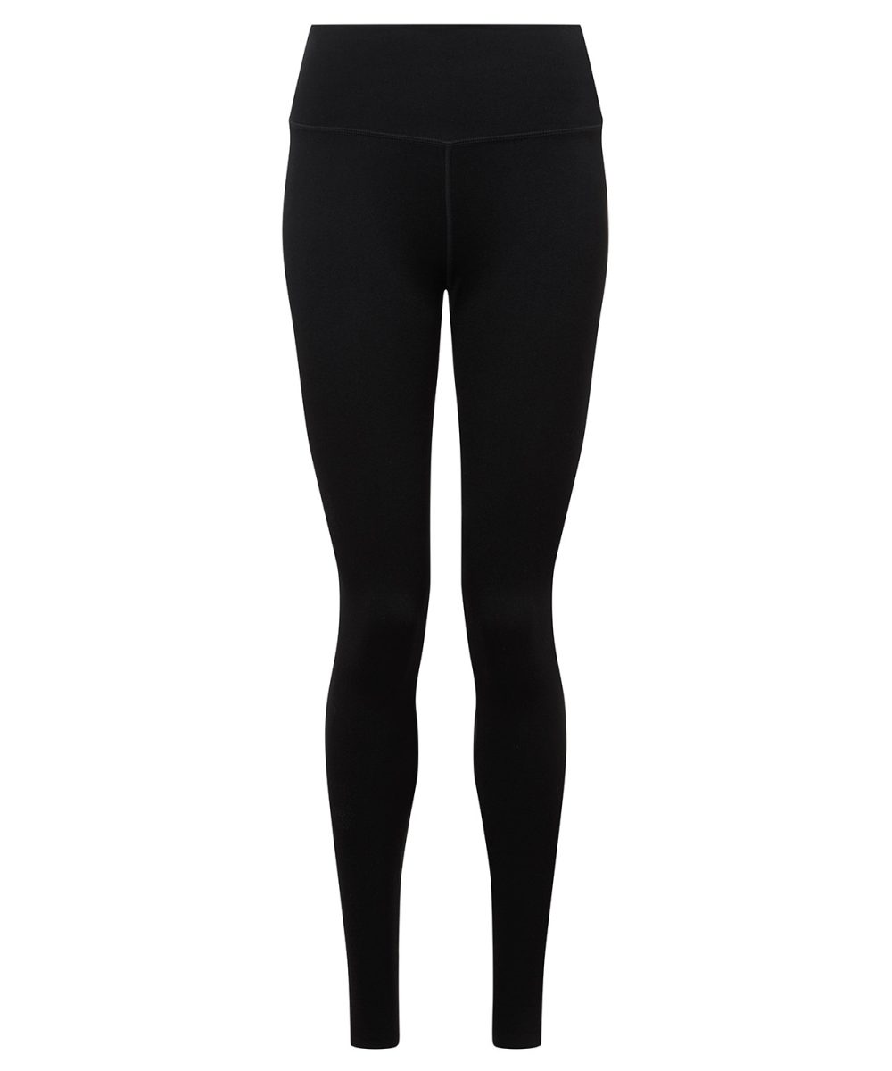 Black Women's TriDri® custom length seamless leggings