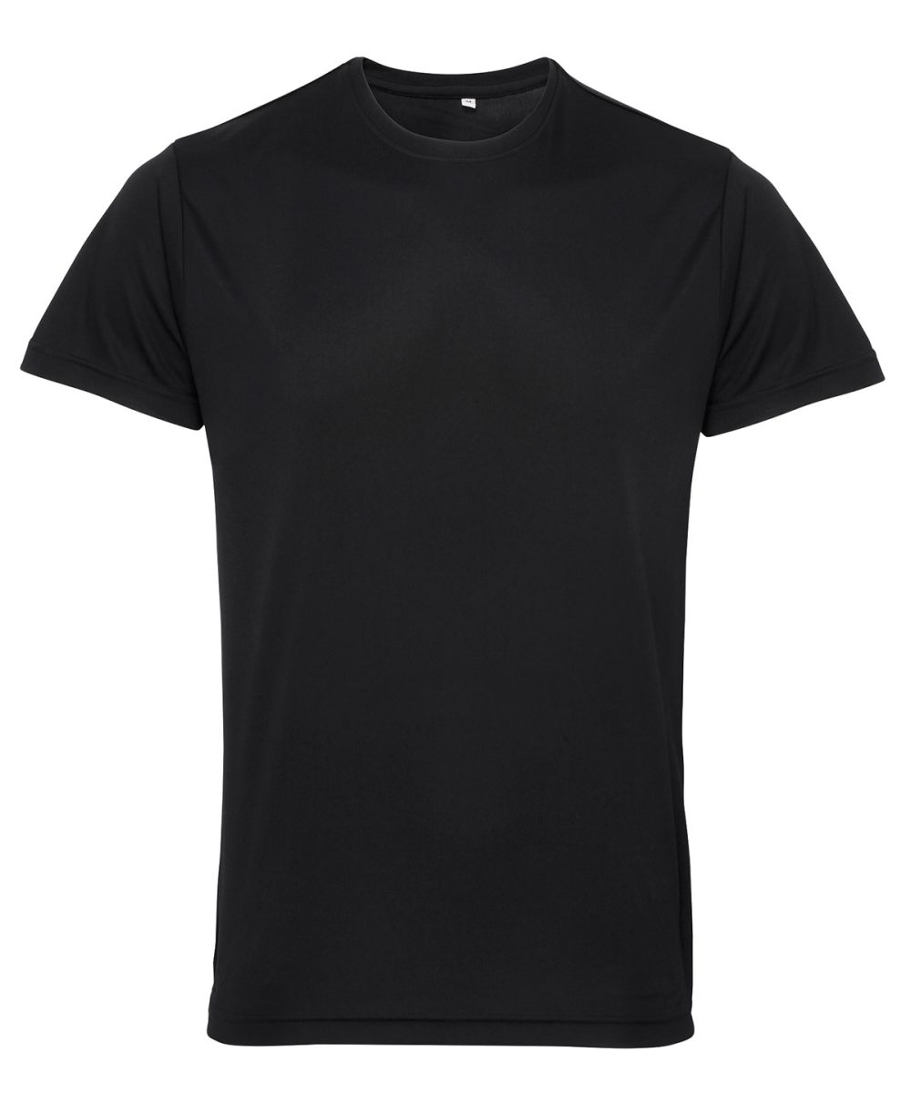 Black TriDri® recycled performance t-shirt