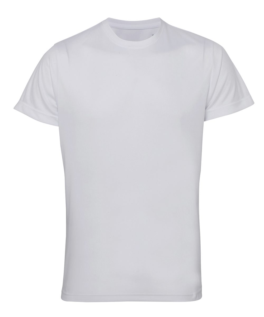 White TriDri® recycled performance t-shirt