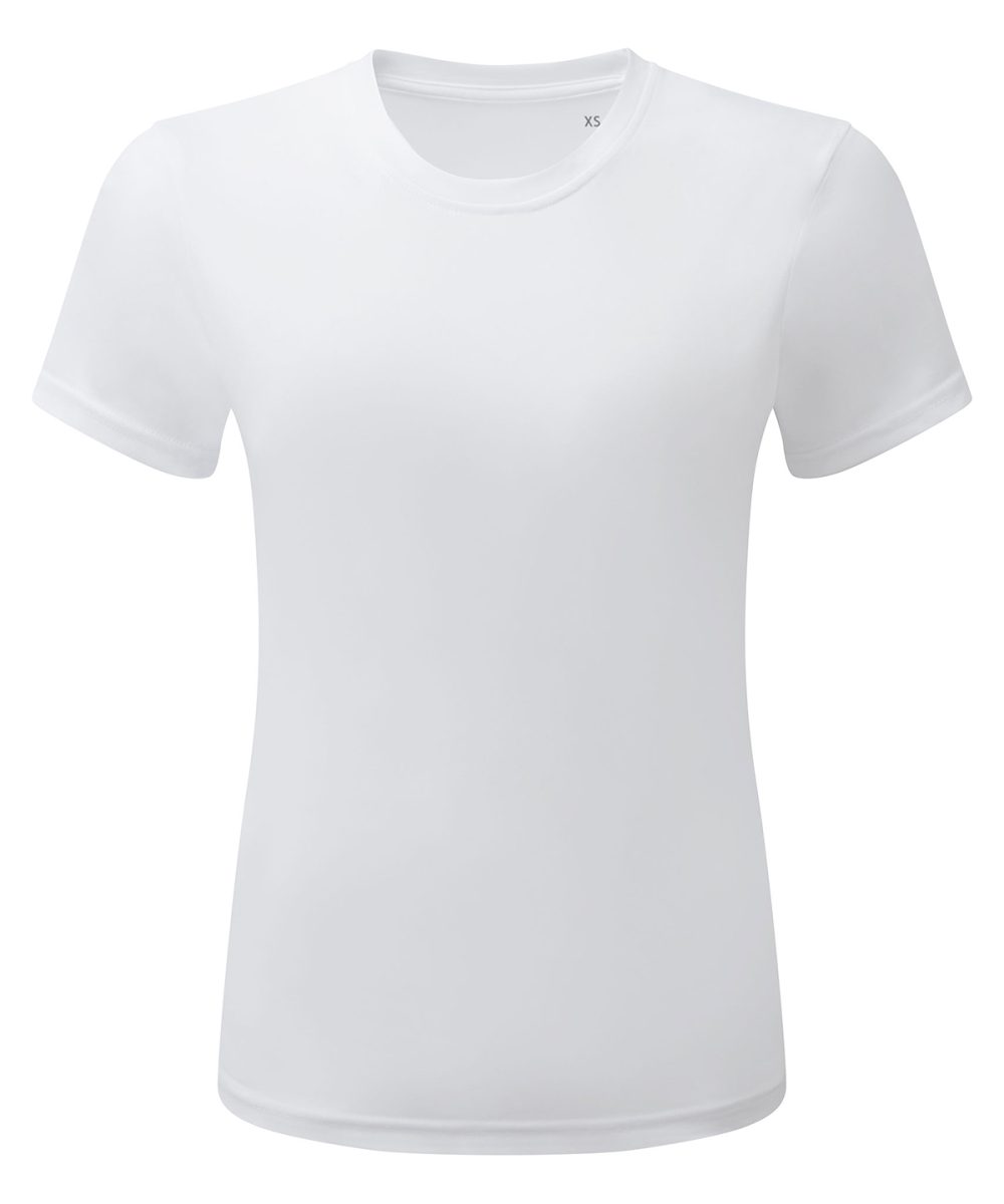 White Women's TriDri® recycled performance t-shirt