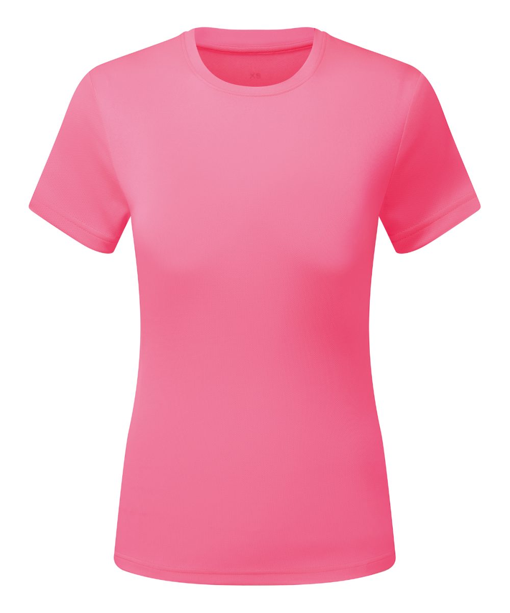 Lightning Pink Women's TriDri® textured recycled tee