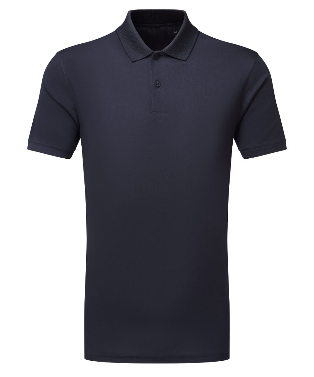 French Navy TriDri® textured recycled polo