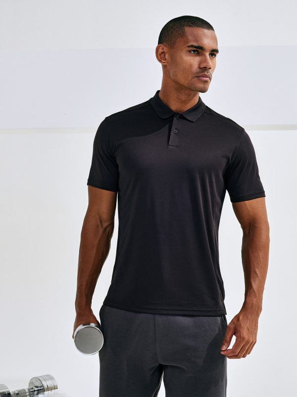 TriDri® textured recycled polo