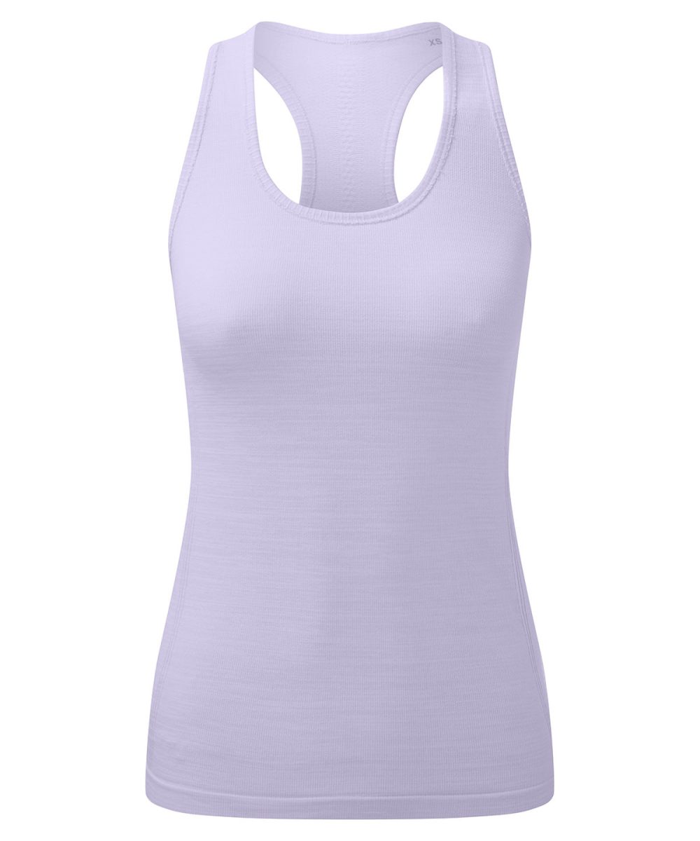 Lilac Melange Women's TriDri® recycled seamless 3D fit multi-sport flex vest