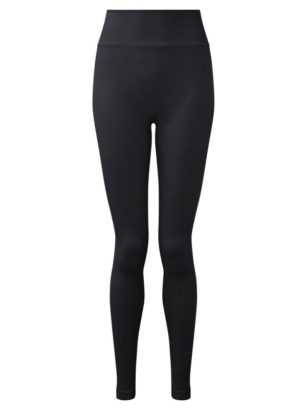 Black Women's TriDri® recycled seamless 3D fit multi-sport flex leggings