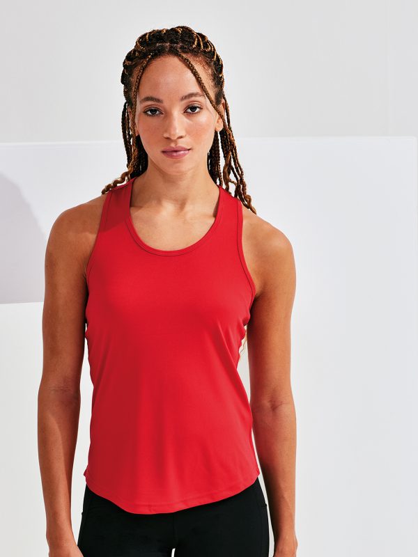 Women’s TriDri® recycled performance slim racerback vest