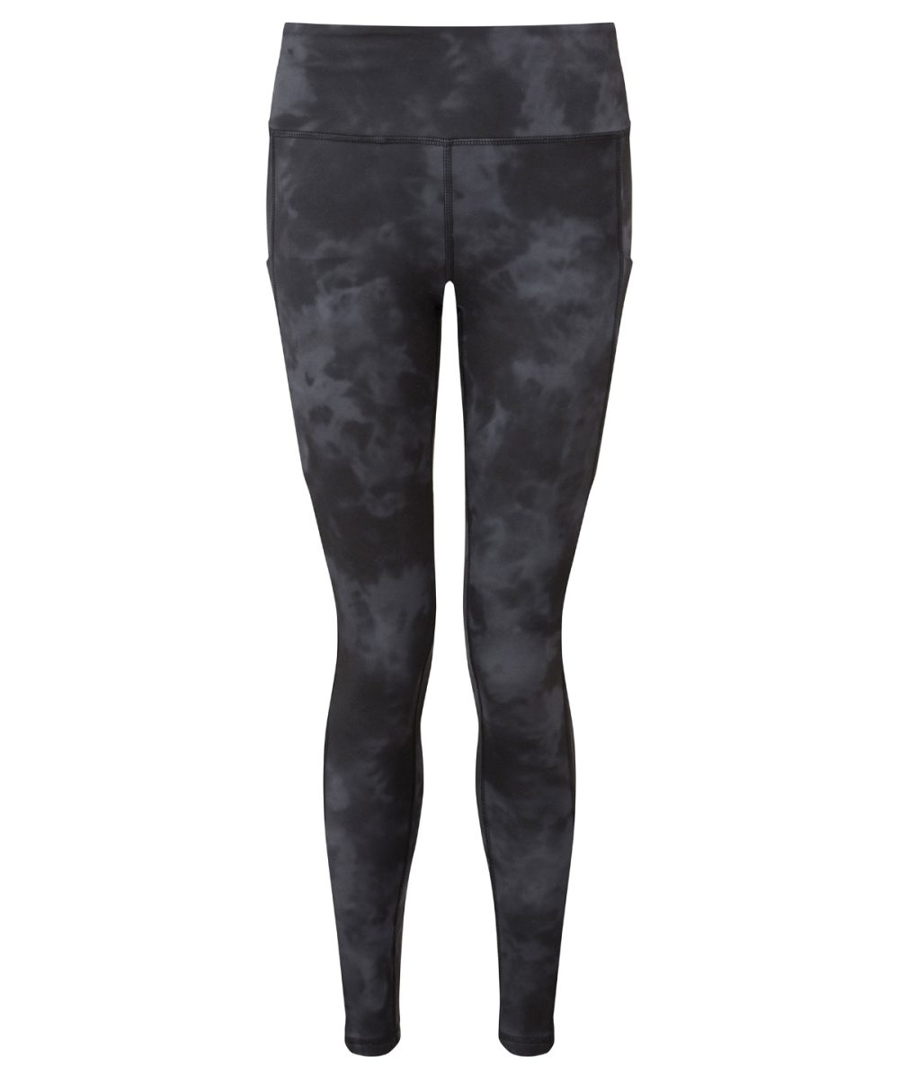 Acid Wash Women's TriDri® recycled performance full length leggings