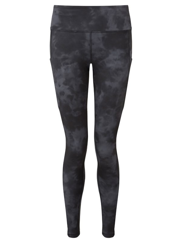 Acid Wash Women's TriDri® recycled performance full length leggings