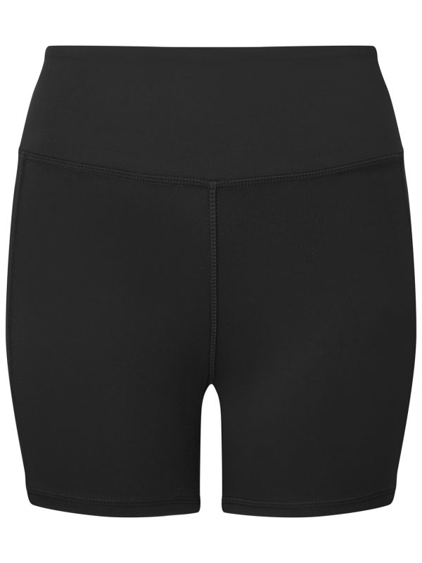 Black Women’s TriDri® recycled micro shorts