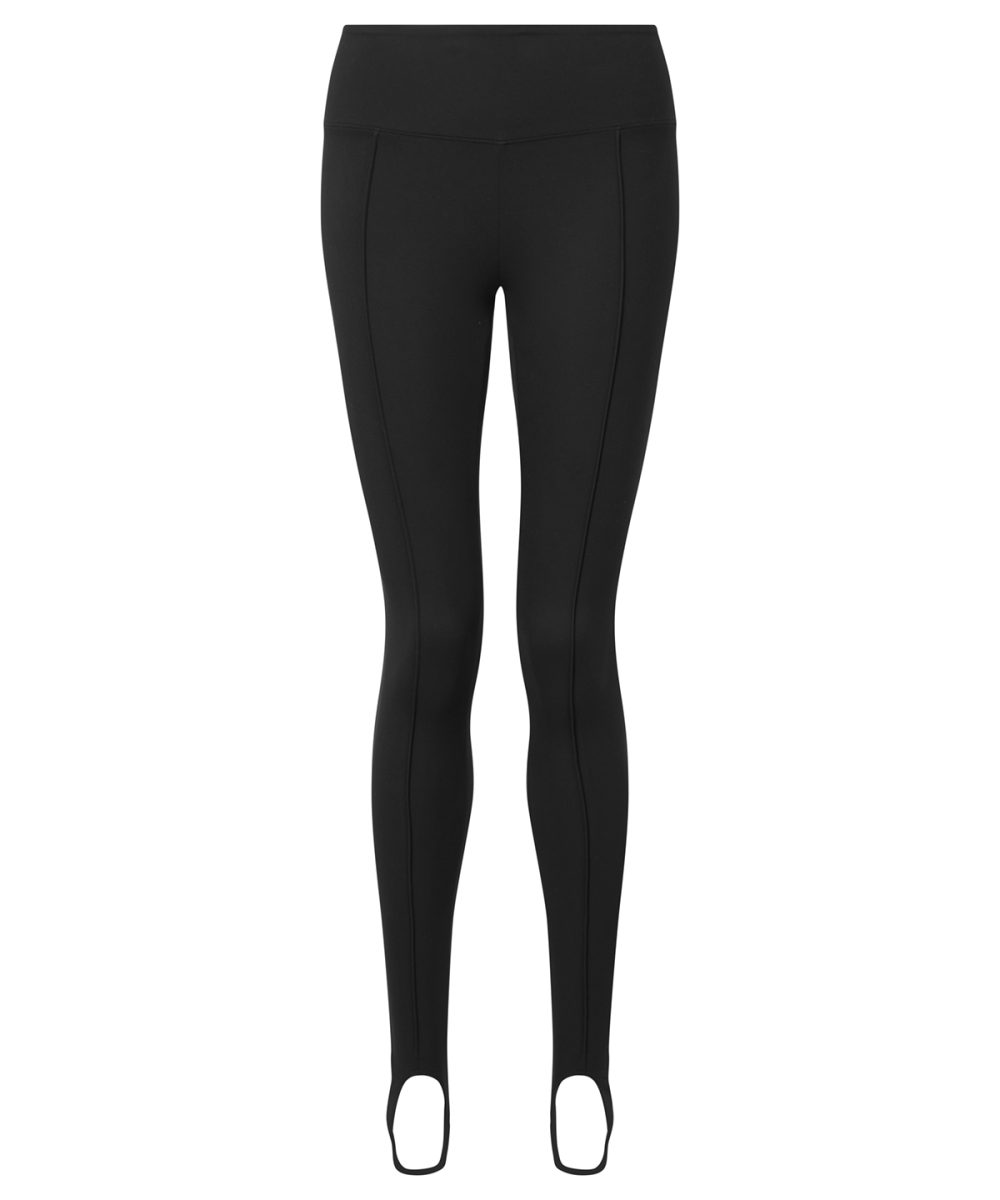 Black Women’s TriDri® recycled fashion stirrup leggings