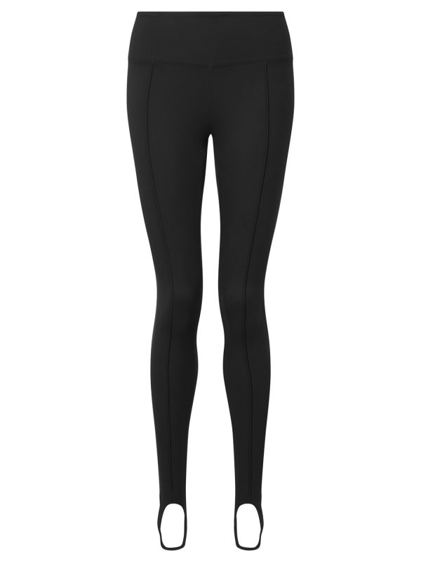 Black Women’s TriDri® recycled fashion stirrup leggings