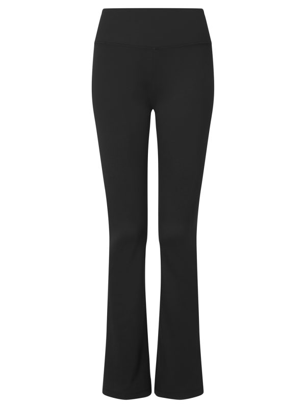 Black Women’s TriDri® recycled flare leggings