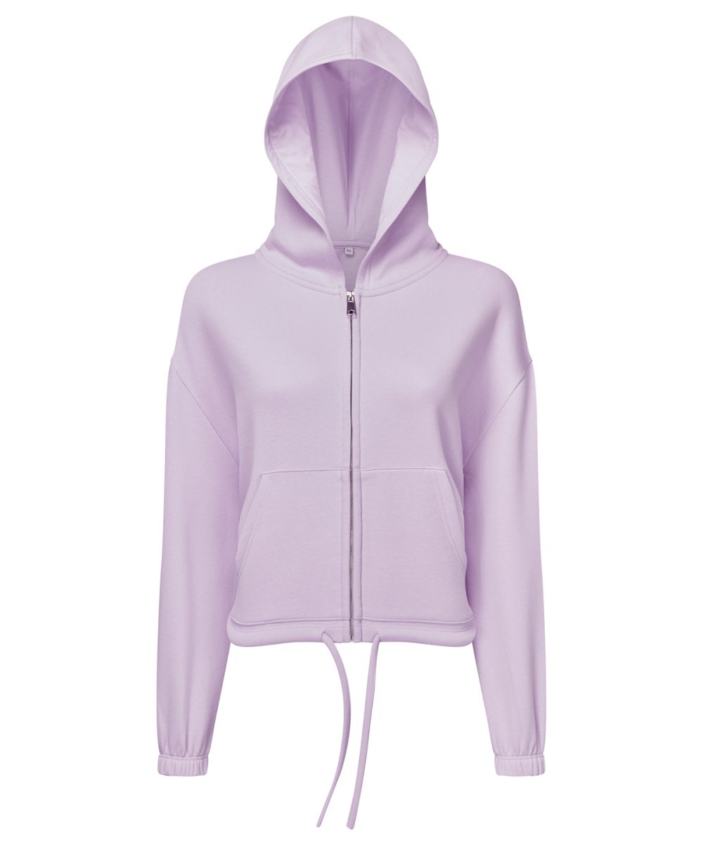 Lilac Women’s TriDri® recycled drawstring full-zip hoodie
