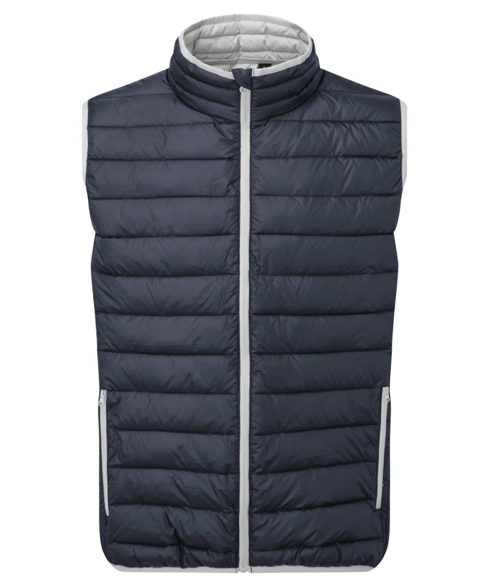 Navy/Light Grey Traverse padded gilet