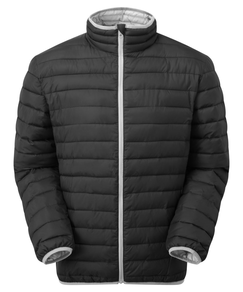 Black/Light Grey Traverse padded jacket