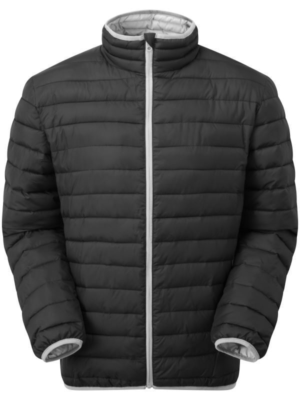 Black/Light Grey Traverse padded jacket