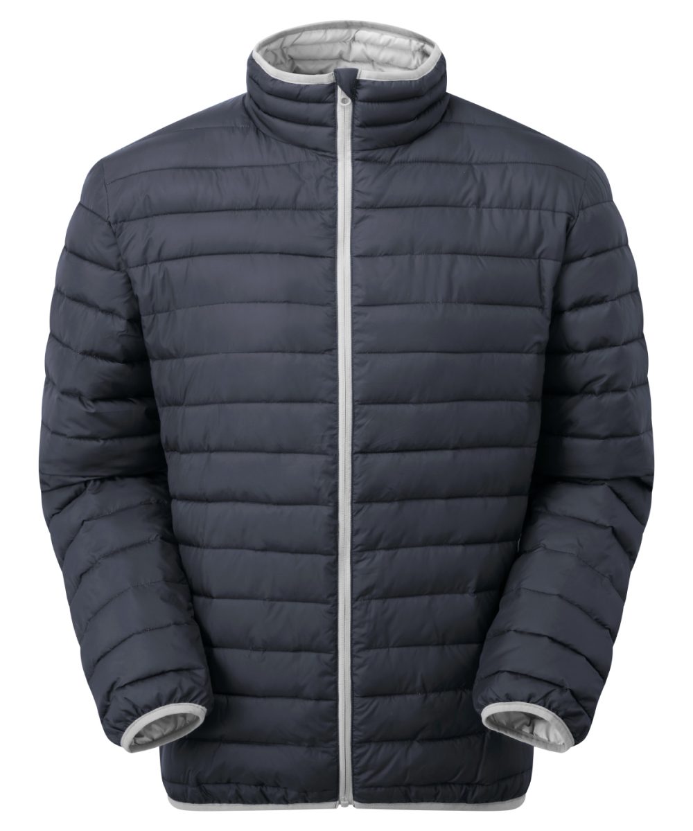 Navy/Light Grey Traverse padded jacket