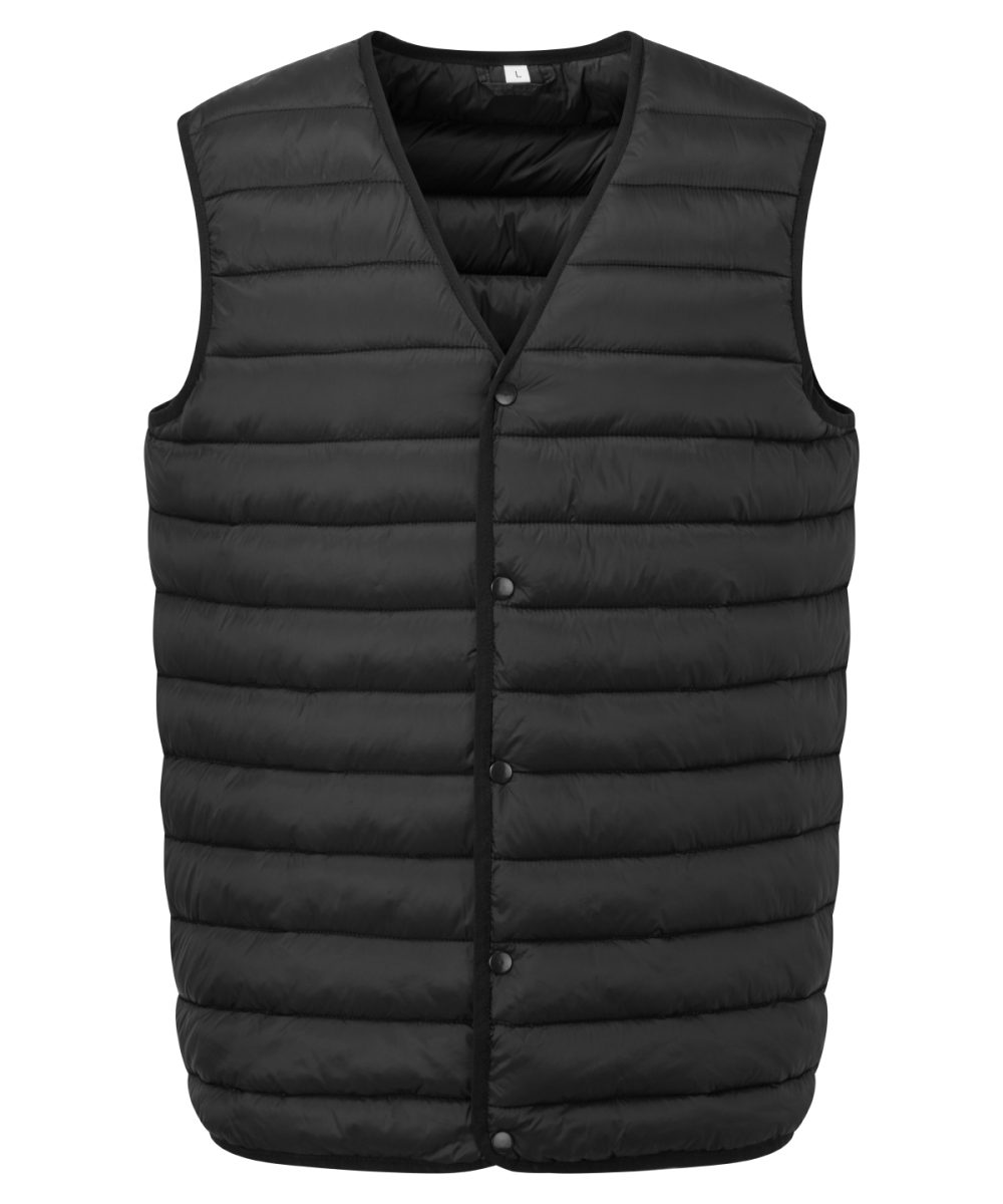 Black Padded gilet vest