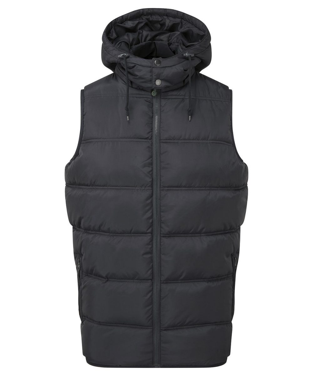 Black Bryher recycled bodywarmer