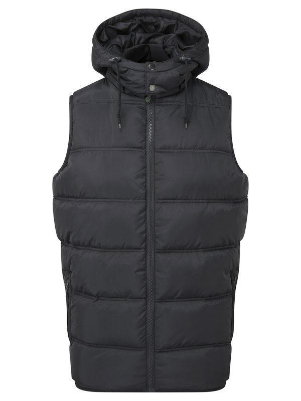 Black Bryher recycled bodywarmer