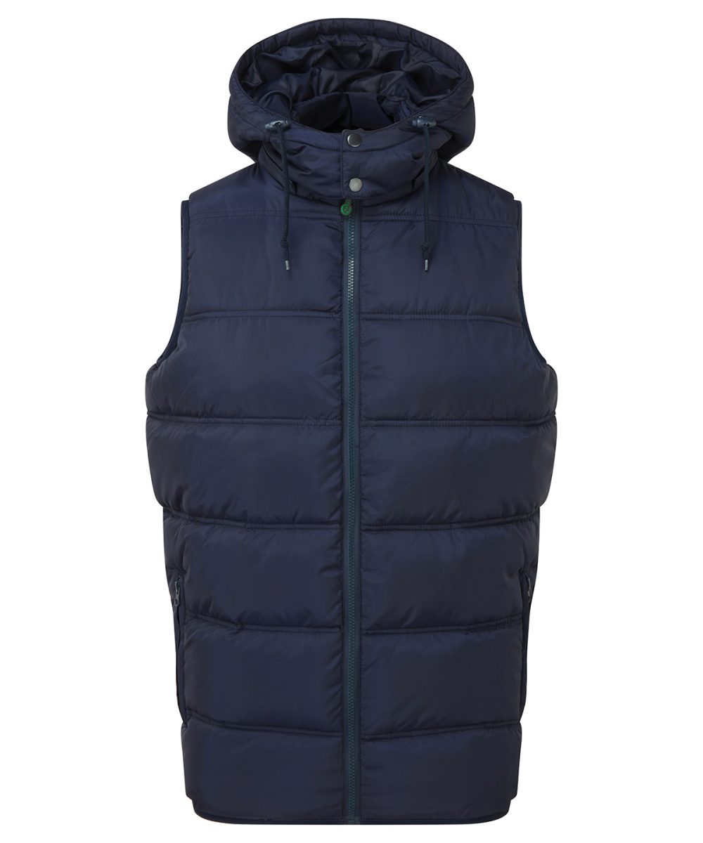 Navy Bryher recycled bodywarmer