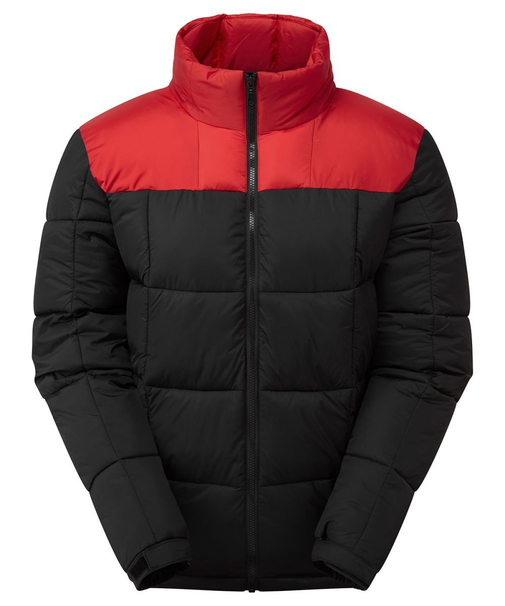 Black/Red Fourteener box quilt jacket