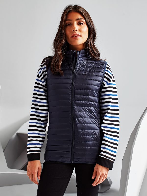 Women's tribe fineline padded gilet